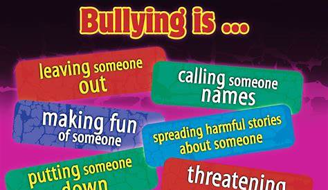Free Anti-Bullying Posters for Schools