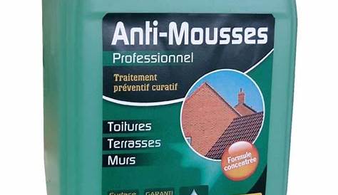 Anti Mousse ANTIMOUSSE CONCENTRE PRO PREVENTIF/CURATIF NECTRA 5L