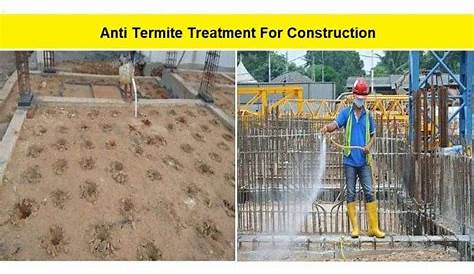 Anti termite treatment below the foundation YouTube