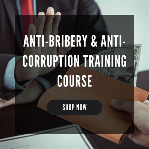 anti corruption training modules