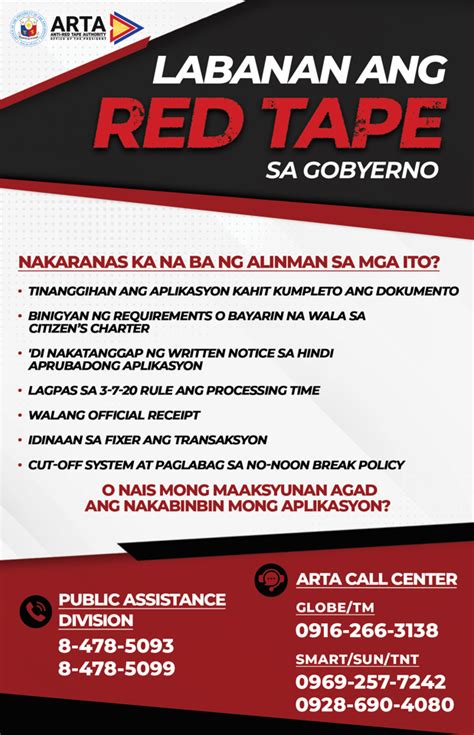 anti red tape authority meaning