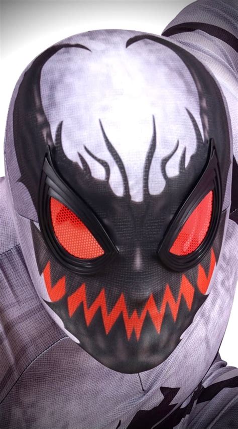 anti venom spiderman costume