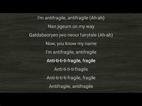 antifragile lyrics le seraphim