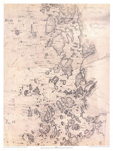 Antikt sjökort/karta Åmål Vänern från första hä.. (427538535) ᐈ Köp på