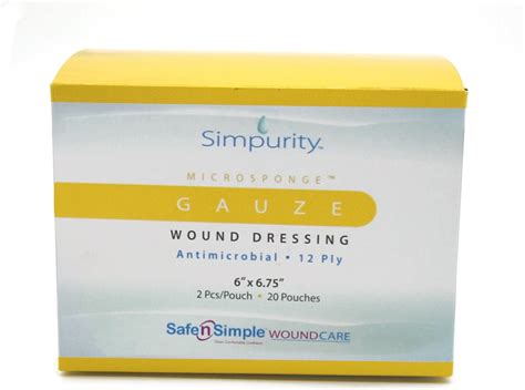 Antimicrobial Gauze Pads
