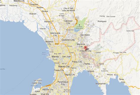 Antipolo Philippines Map