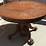 Antique Oak Clawfoot Round Table w Carved Chairs Curiosity Consignment