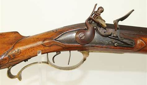 Antique Flintlock Gun FLINTLOCK PISTOL By Richardson Of Manch... For Sale