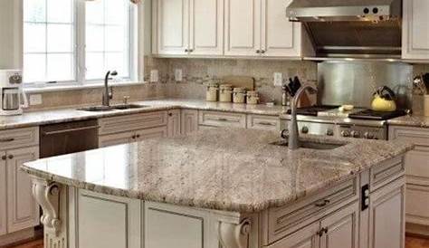 Antique White Kitchen Cabinets With Granite Countertops