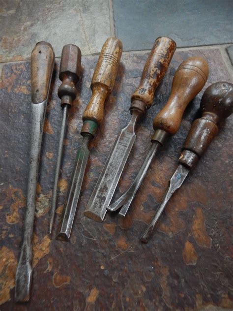 Collection Of Antique Woodworking Tools Stock Image Image 29643571
