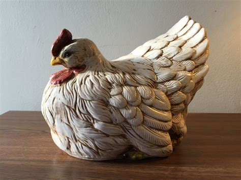 antique ceramic chickens