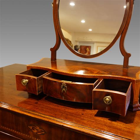 Antique Dressing Table Mirror Set