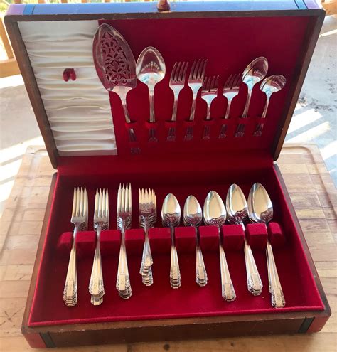 Antique Flatware Storage