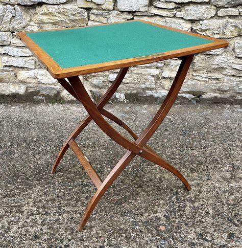 Antique Folding Card Table