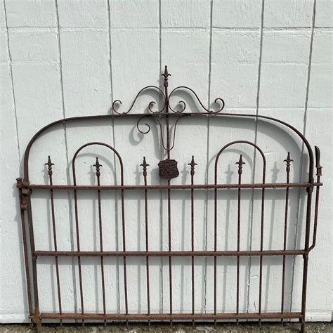 antique iron gate