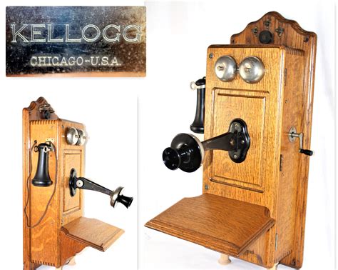 Antique Kellogg Wall Phone Value