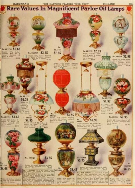 Antique Lamp Catalog