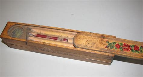 Antique Pencil Box