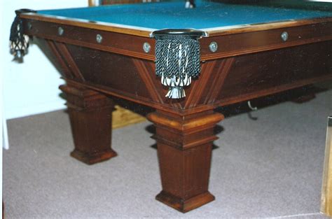 antique pool table parts accessories