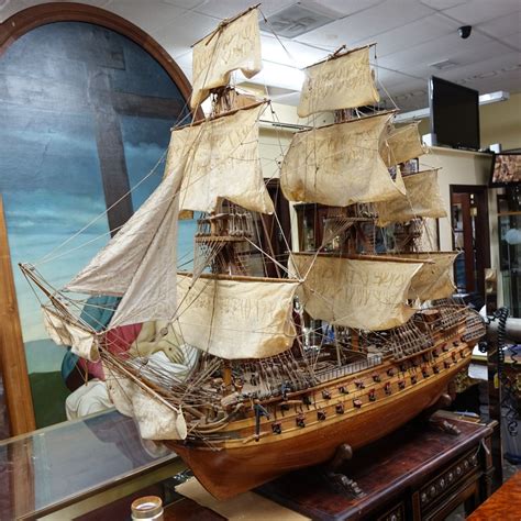 antique scale ship models