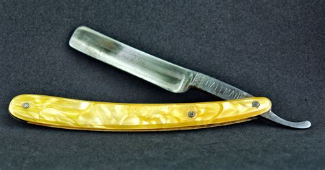 antique straight razor solingen germany