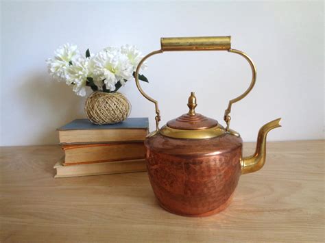 Antique Teapot Copper