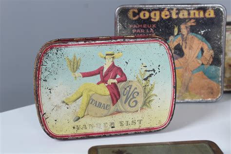 Antique Tin Boxes