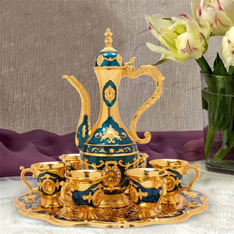 Antique Turkish Tea Set