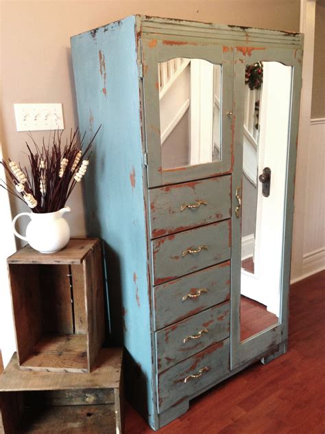 Antique Upcycled Wardrobe