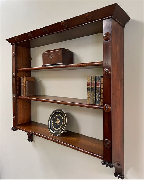 antique wall shelf unit