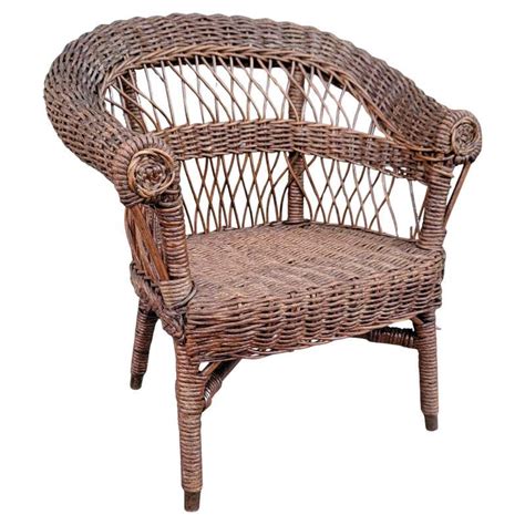 Antique Wicker Chairs Value