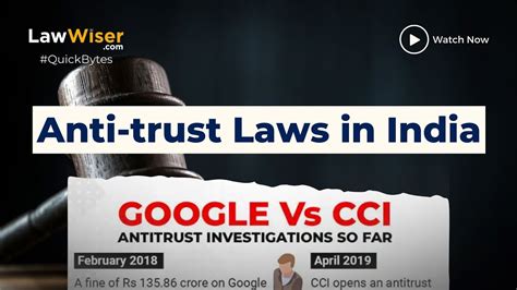 antitrust laws in india
