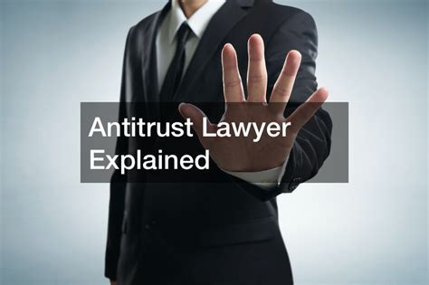 antitrust laws seek to