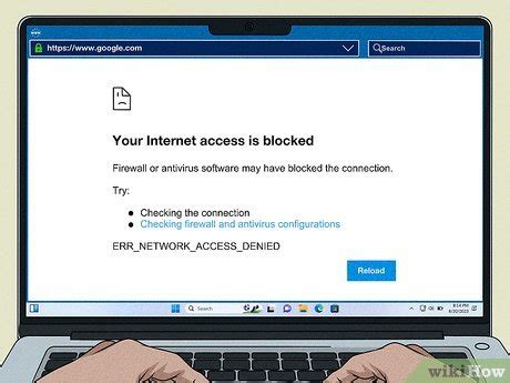 Antivirus and firewall blocking website access