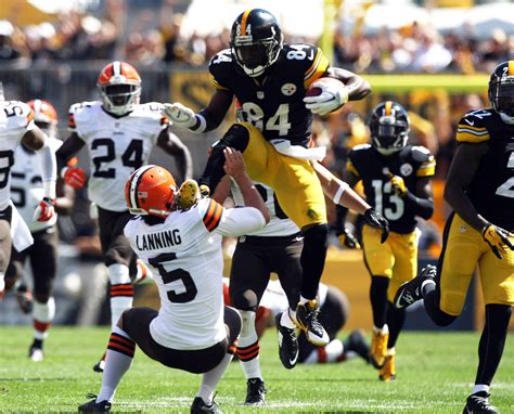 antonio brown drop kicks punter