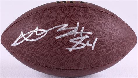 antonio brown signed football