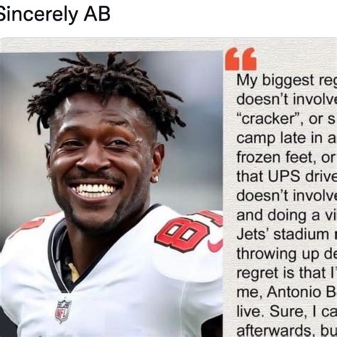 antonio brown tweets out quote from