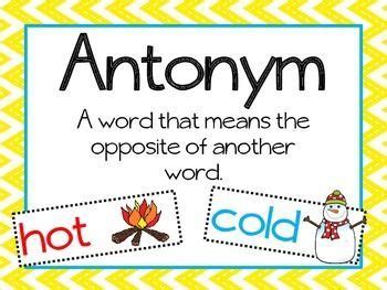 antonym definition for kids