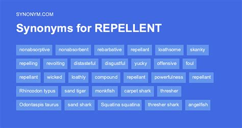 Antonym For Repellent