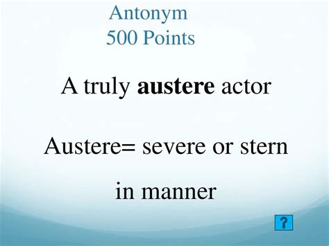 Antonym Stern Controversial