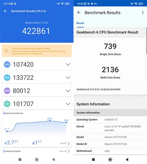 antutu redmi note 12 pro