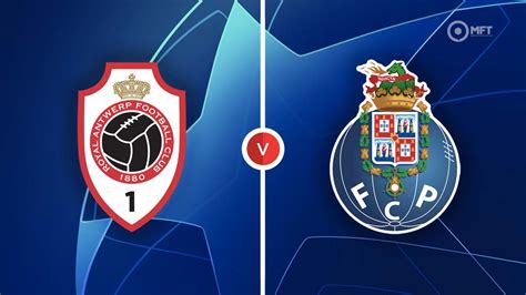 antwerp vs porto prediction