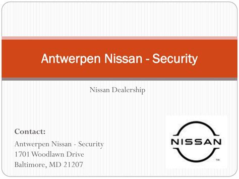 PPT Importance of Finding the Right Nissan Dealer in Baltimore