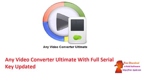 any video converter version 7.1.7