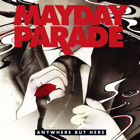 anywhere but here mayday parade album cover