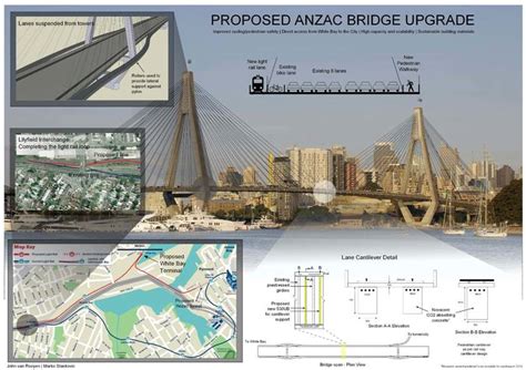 anzac bridge design