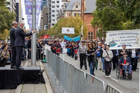 anzac day march perth 2023