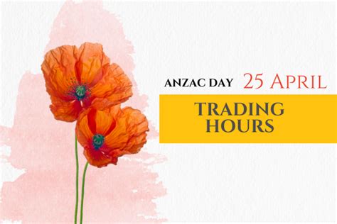 anzac day trading hours canberra