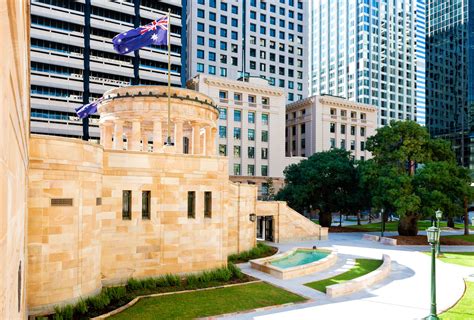 anzac square and memorial galleries