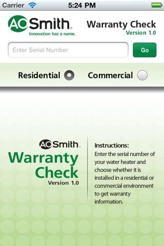 ao smith warranty phone number
